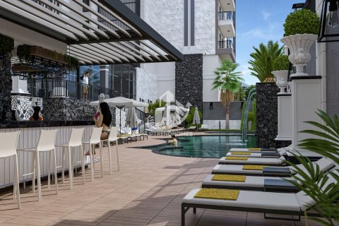 آپارتمان در Kargicak،  Alanya ، امارات متحده عربی 1 خوابه ، 58 متر مربع.  شماره 38954 - 11