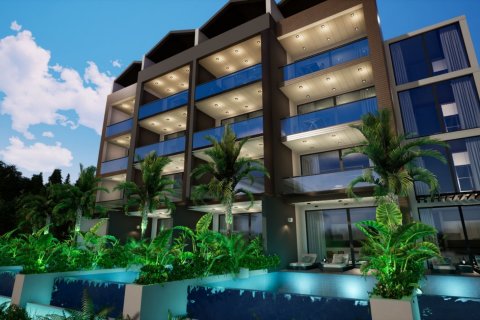 آپارتمان در در Orka City Residence Fethiye ، امارات متحده عربی 1 خوابه ، 55 متر مربع.  شماره 42701 - 1