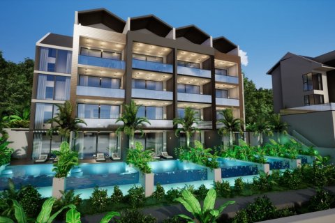 آپارتمان در در Orka City Residence Fethiye ، امارات متحده عربی 2 خوابه ، 113 متر مربع.  شماره 42694 - 2