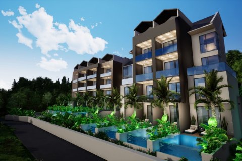 آپارتمان در در Orka City Residence Fethiye ، امارات متحده عربی 1 خوابه ، 70 متر مربع.  شماره 42695 - 5
