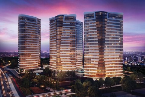 آپارتمان در Kadikoy، در Uplife Kadikoy Istanbul ، امارات متحده عربی 2 خوابه ، 86 متر مربع.  شماره 42614 - 1