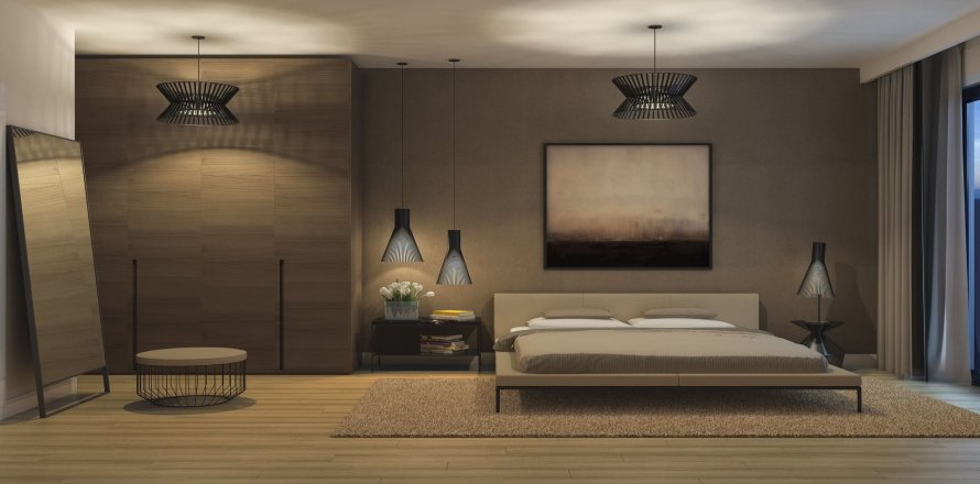آپارتمان در در DKY Kartal Istanbul ، امارات متحده عربی 2 خوابه ، 98 متر مربع.  شماره 41038