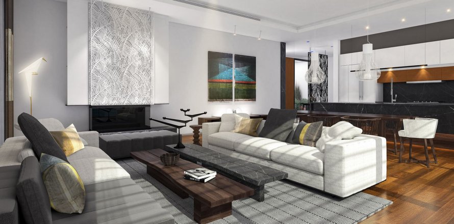 آپارتمان در در Mesa Bodrum Demirbuku Bodrum ، امارات متحده عربی 2 خوابه ، 194.8 متر مربع.  شماره 42023