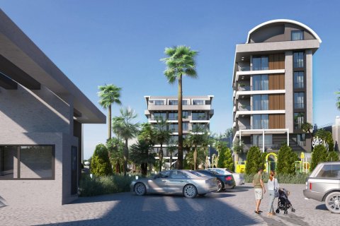 آپارتمان در Kargicak،  Alanya ، امارات متحده عربی 1 خوابه ، 48 متر مربع.  شماره 46765 - 10