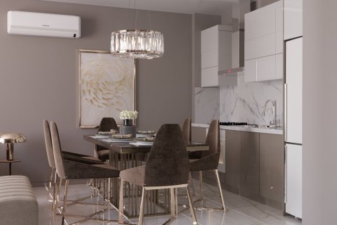 آپارتمان در  Gazipasa ، امارات متحده عربی 1 خوابه ، 56 متر مربع.  شماره 46697 - 4