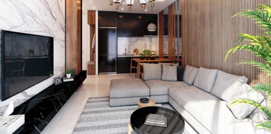 آپارتمان در در Carmel Park Residence Avsallar ، امارات متحده عربی 3 خوابه ، 138 متر مربع.  شماره 43307