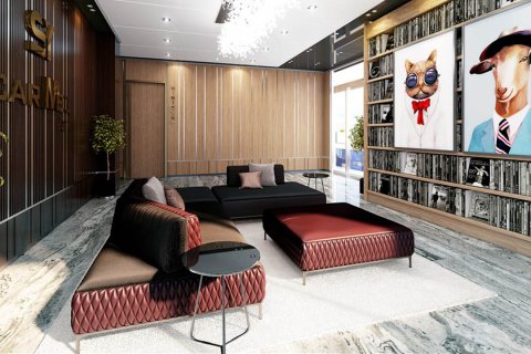 آپارتمان در در Carmel Park Residence Avsallar ، امارات متحده عربی 2 خوابه ، 67 متر مربع.  شماره 43306 - 1
