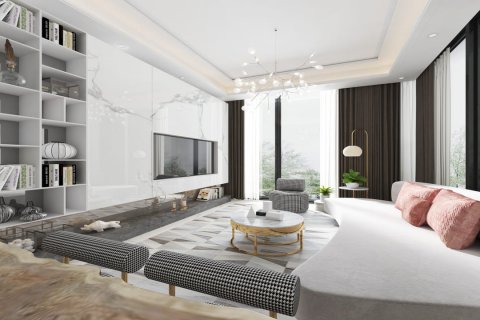 آپارتمان در در Twin Towers 3 Alanya ، امارات متحده عربی 2 خوابه ، 87 متر مربع.  شماره 46269 - 2
