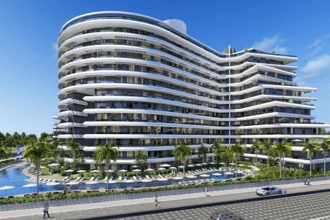 آپارتمان در  Antalya ، امارات متحده عربی 1 خوابه ، 55 متر مربع.  شماره 45891 - 5