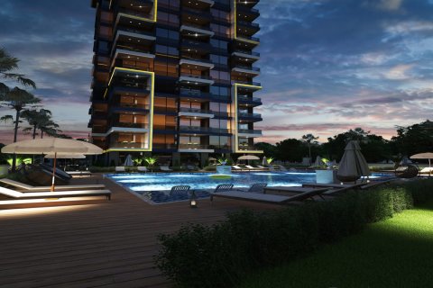 آپارتمان در در Twin Towers 4 Mahmutlar ، امارات متحده عربی 2 خوابه ، 87 متر مربع.  شماره 46253 - 2