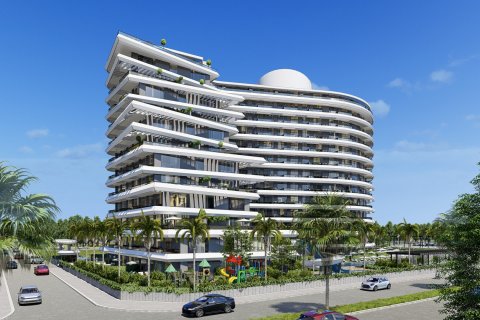 آپارتمان در Altintash،  Antalya ، امارات متحده عربی 1 خوابه ، 135 متر مربع.  شماره 45871 - 4