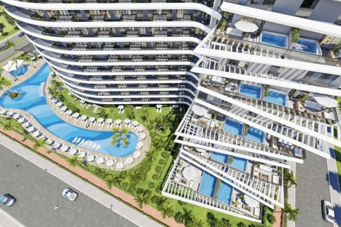 آپارتمان در  Antalya ، امارات متحده عربی 1 خوابه ، 55 متر مربع.  شماره 45891 - 12
