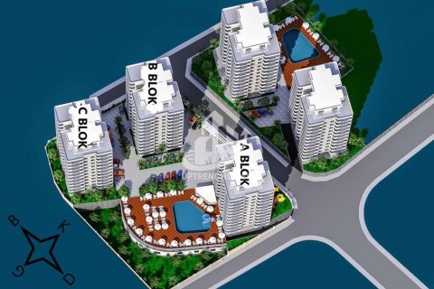 آپارتمان در  Mahmutlar ، امارات متحده عربی 2 خوابه ، 140 متر مربع.  شماره 33648 - 2