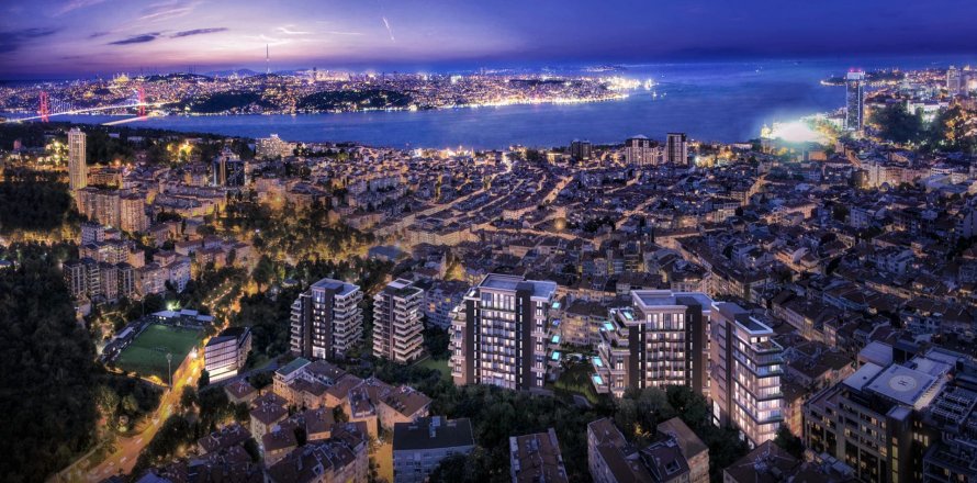 مجتمع مسکونی در  Istanbul ، امارات متحده عربی 155.38 متر مربع.  شماره 43511