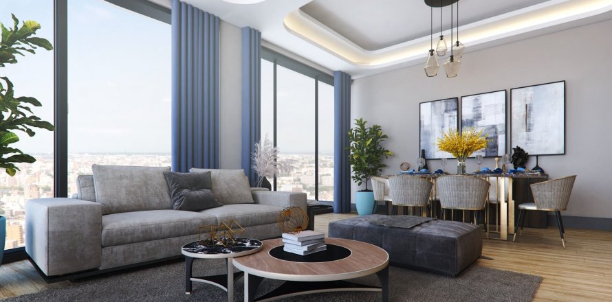 آپارتمان در در Zeray Meva Anadolu Kocaeli ، امارات متحده عربی 4 خوابه ، 247.85 متر مربع.  شماره 45986
