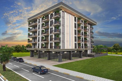 پنت هاس در در Elite Elize 4 Residence Alanya ، امارات متحده عربی 1 خوابه ، 68 متر مربع.  شماره 46077 - 1