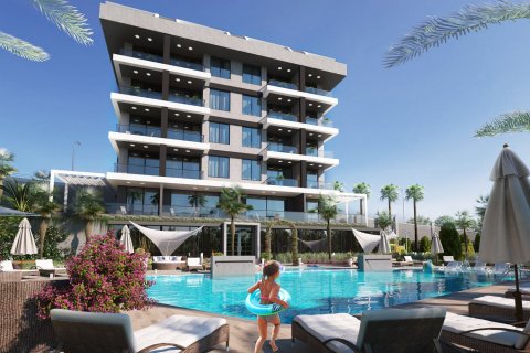 آپارتمان در Kargicak،  Alanya ، امارات متحده عربی 1 خوابه ، 48 متر مربع.  شماره 46765 - 5
