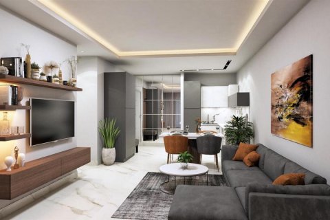 آپارتمان در در Elite Elize 3 Residence Alanya ، امارات متحده عربی 1 خوابه ، 59 متر مربع.  شماره 46056 - 2