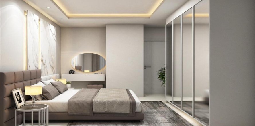 پنت هاس در در Elite City 2 Alanya ، امارات متحده عربی 2 خوابه ، 157 متر مربع.  شماره 46090