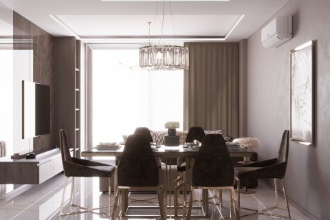 آپارتمان در  Gazipasa ، امارات متحده عربی 1 خوابه ، 56 متر مربع.  شماره 46697 - 1