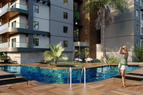 آپارتمان در Kargicak،  Alanya ، امارات متحده عربی 2 خوابه  شماره 46696 - 19