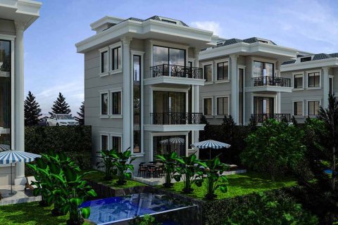 پنت هاس در در Elite Sun Villas Garden Alanya ، امارات متحده عربی 2 خوابه ، 157 متر مربع.  شماره 46142 - 3