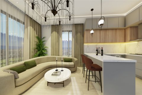 آپارتمان در  Alanya ، امارات متحده عربی 1 خوابه ، 54 متر مربع.  شماره 46163 - 18
