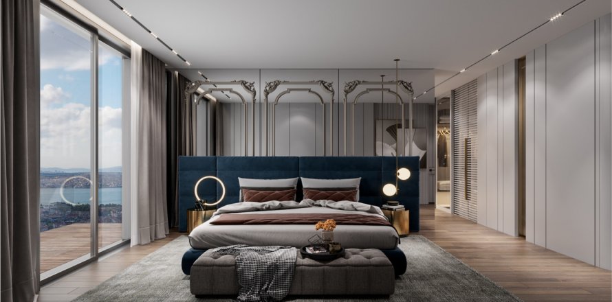 آپارتمان در در Nisantasi Koru Istanbul ، امارات متحده عربی 3 خوابه ، 350 متر مربع.  شماره 43515