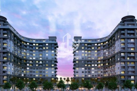 آپارتمان در  Mahmutlar ، امارات متحده عربی 1 خوابه ، 55 متر مربع.  شماره 10680 - 5