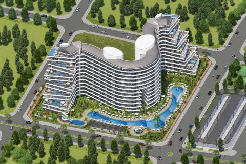 آپارتمان در  Antalya ، امارات متحده عربی 1 خوابه ، 89 متر مربع.  شماره 46748 - 7