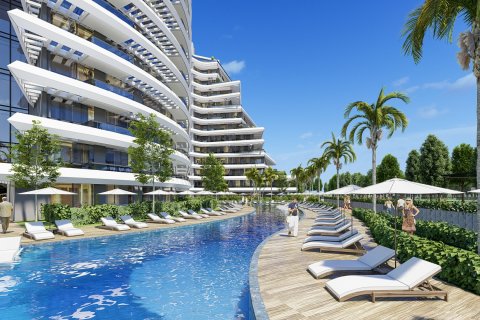 آپارتمان در Altintash،  Antalya ، امارات متحده عربی 1 خوابه ، 89 متر مربع.  شماره 45870 - 7