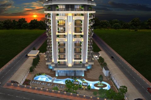 آپارتمان در  Oba ، امارات متحده عربی 2 خوابه ، 78 متر مربع.  شماره 46016 - 4