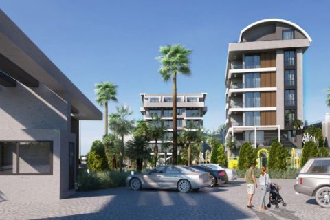 آپارتمان در Kargicak،  Alanya ، امارات متحده عربی 2 خوابه ، 130 متر مربع.  شماره 46713 - 13