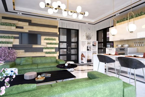 آپارتمان در Kargicak،  Alanya ، امارات متحده عربی 2 خوابه ، 135 متر مربع.  شماره 46657 - 23