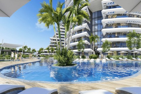 آپارتمان در  Antalya ، امارات متحده عربی 1 خوابه ، 55 متر مربع.  شماره 45891 - 14
