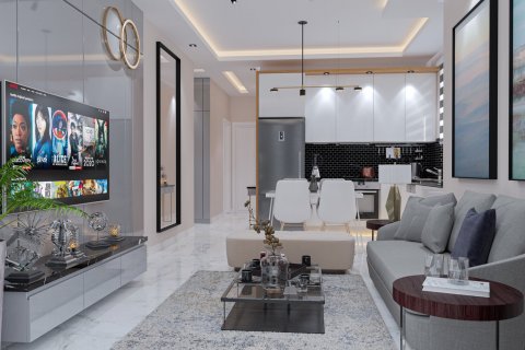 آپارتمان در  Avsallar ، امارات متحده عربی 1 خوابه ، 63 متر مربع.  شماره 46706 - 14