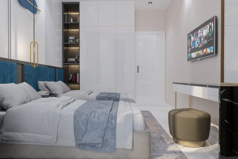 آپارتمان در  Avsallar ، امارات متحده عربی 1 خوابه ، 63 متر مربع.  شماره 46706 - 15