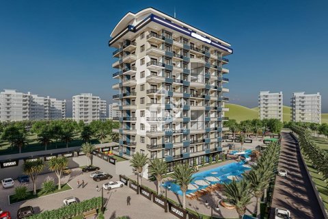 آپارتمان در  Avsallar ، امارات متحده عربی 1 خوابه ، 57 متر مربع.  شماره 31654 - 8