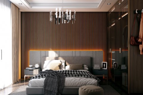 آپارتمان در  Avsallar ، امارات متحده عربی 1 خوابه ، 56 متر مربع.  شماره 43507 - 15