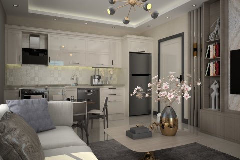 آپارتمان در Kargicak،  Alanya ، امارات متحده عربی 1 خوابه ، 55 متر مربع.  شماره 46008 - 2