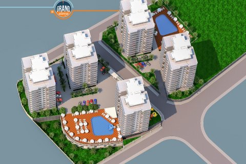 آپارتمان در  Mahmutlar ، امارات متحده عربی 2 خوابه ، 126 متر مربع.  شماره 43523 - 3