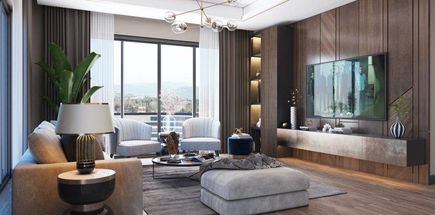 آپارتمان در در Zeray Mahal Kartepe Kocaeli ، امارات متحده عربی 3 خوابه ، 164.67 متر مربع.  شماره 45820