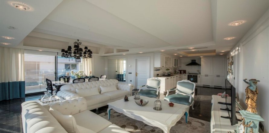 پنت هاس در در Elite Elize 2 Residence Alanya ، امارات متحده عربی 3 خوابه ، 166 متر مربع.  شماره 46003