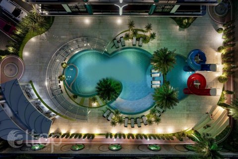 آپارتمان در  Alanya ، امارات متحده عربی 1 خوابه ، 44 متر مربع.  شماره 47293 - 2