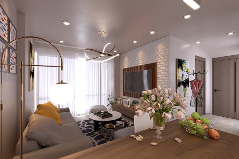 آپارتمان در  Mersin ، امارات متحده عربی 2 خوابه ، 80 متر مربع.  شماره 49787 - 1