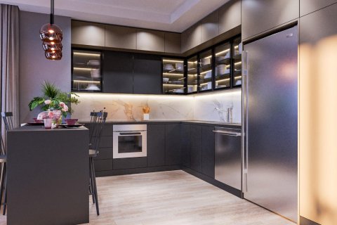 آپارتمان در  Mersin ، امارات متحده عربی 1 خوابه ، 56 متر مربع.  شماره 50105 - 2