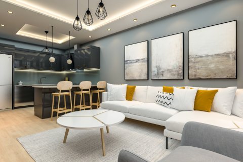 آپارتمان در  Mersin ، امارات متحده عربی 2 خوابه ، 83 متر مربع.  شماره 49773 - 1