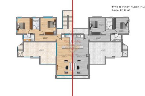 آپارتمان در  فاماگوستا ، امارات متحده عربی 1 خوابه ، 50 متر مربع.  شماره 48009 - 19