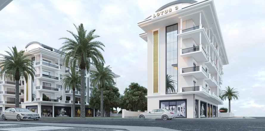 آپارتمان در در Lotus 3 Residence Avsallar ، امارات متحده عربی 3 خوابه ، 170 متر مربع.  شماره 49299