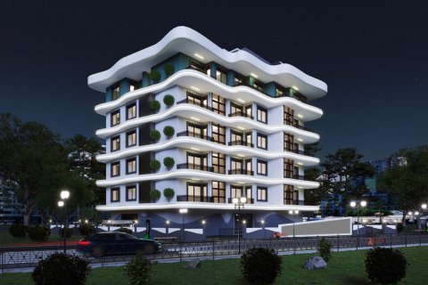 آپارتمان در  Alanya ، امارات متحده عربی 1 خوابه ، 49 متر مربع.  شماره 48453 - 2